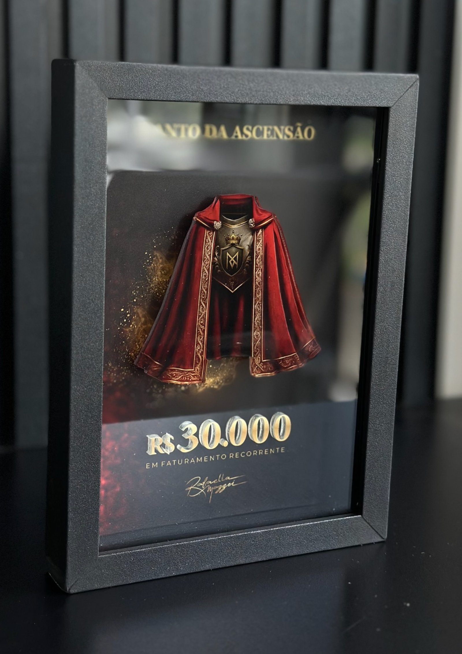 Placa 30k, Manto da Ascensão
