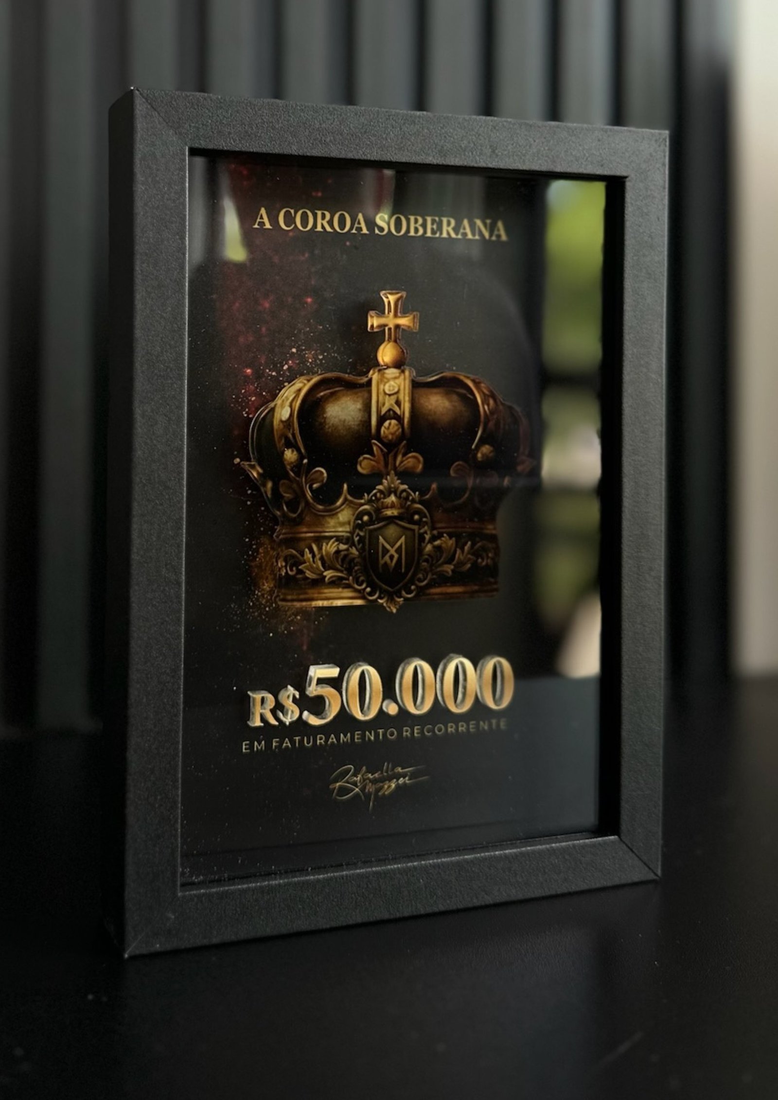 Placa 50k, Coroa Soberana